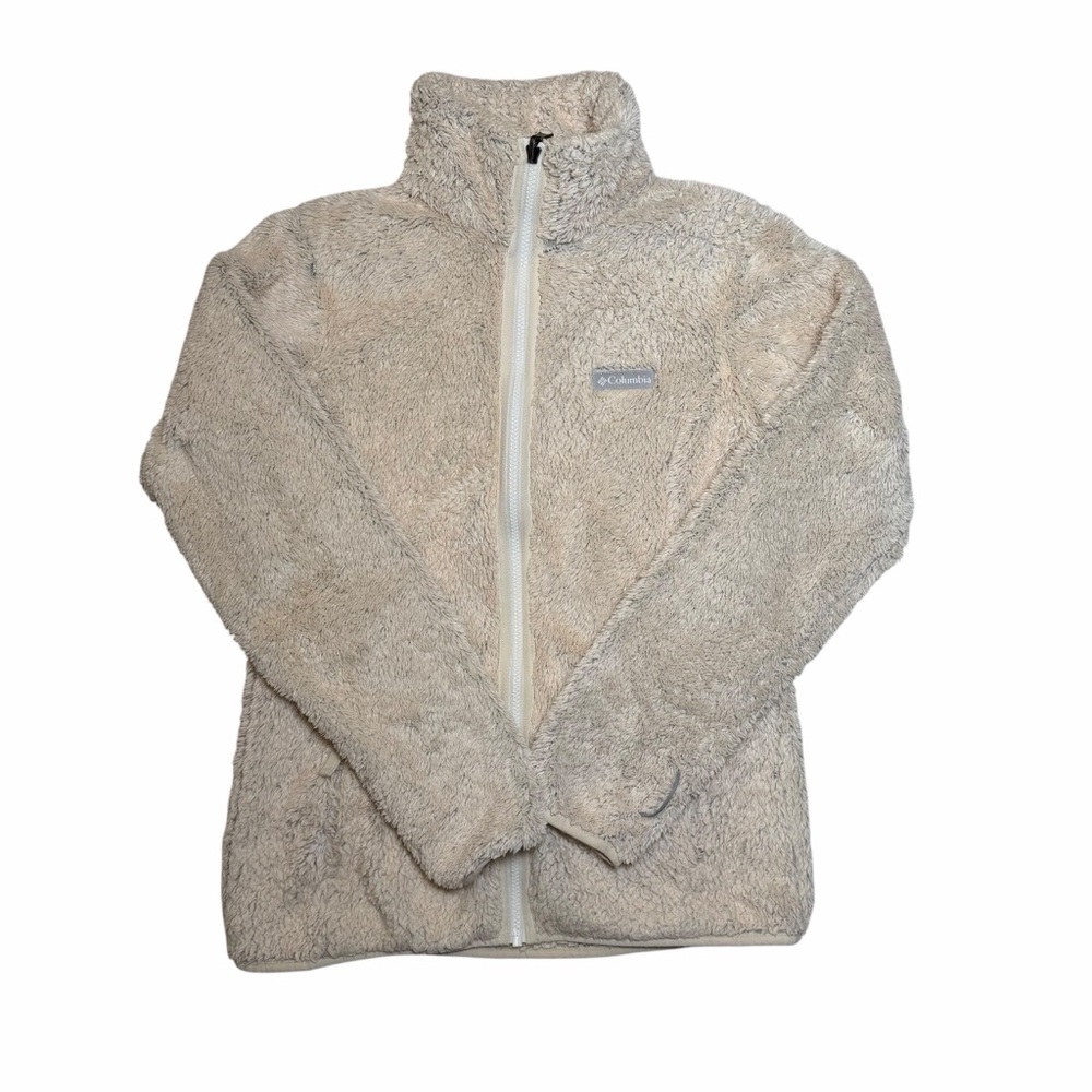 Columbia‎ Women’s Full Zip Sherpa Fleece Full Zip Jacket Size Small